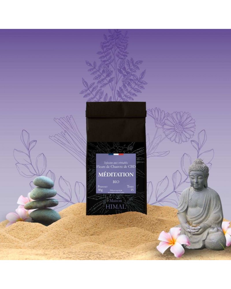 Infusion Chanvre CBD Méditation