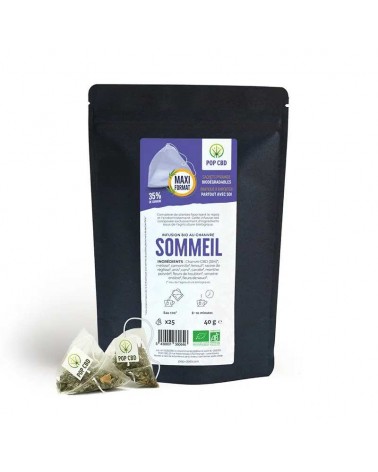 Infusion Bio- Tisane au CBD pour un sommeil réparateur
réparateur